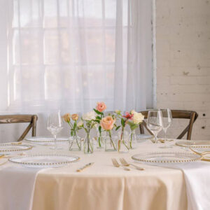 Bud Vase Trio Centerpiece