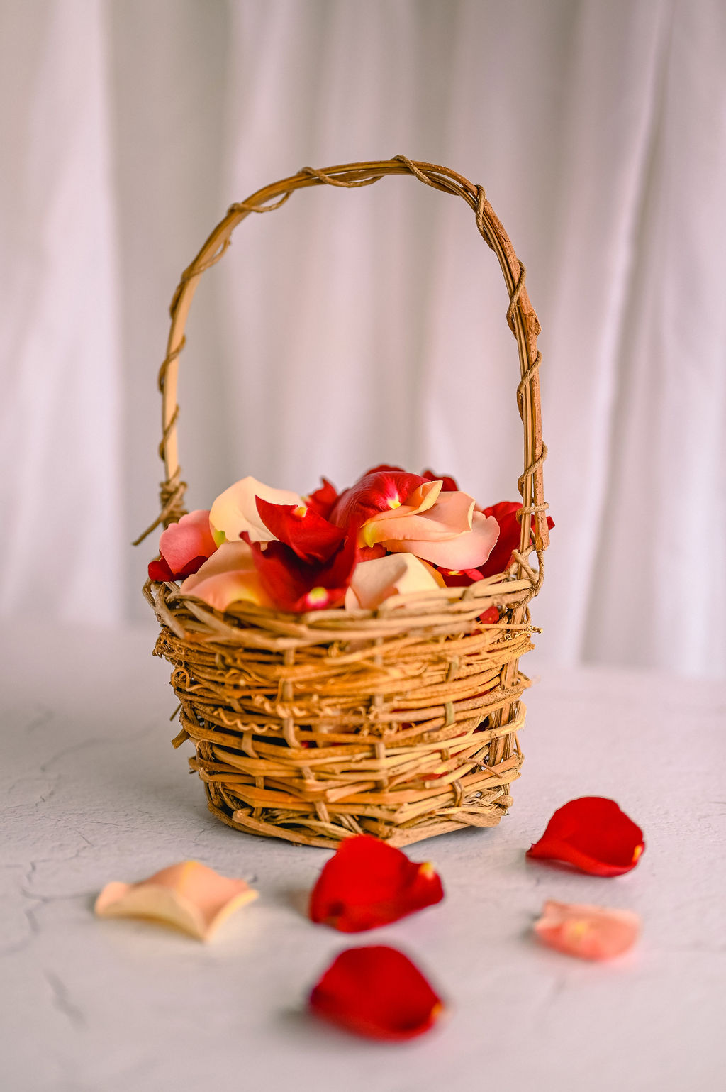 Flower Girl Petals and Basket